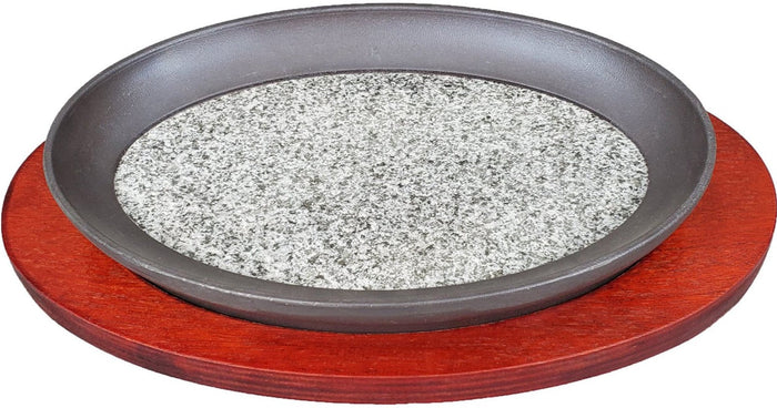 Pro-Kitchen - Stone Plate w/Wood Base - HS035826