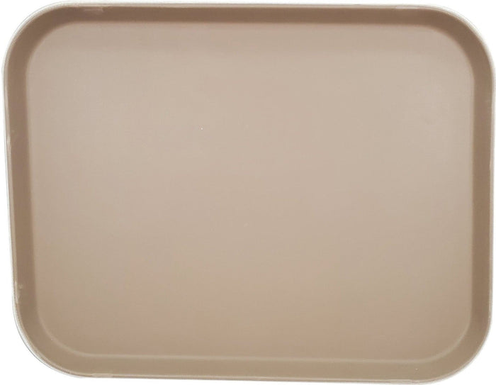 Pro-Kitchen - Brown Rectangular Non-Slip Server's Tray - 14x18