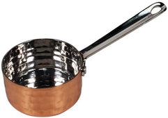 PK-84245B - 2.75oz Sauce Pan - SS - Copper Finish w/Handle