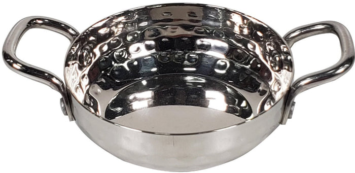 PK-82254A - 2.75oz Fry Pan - SS -  w/2 Side Handles