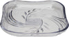 JD - Plastic Crystal Tray 16cm - 2948