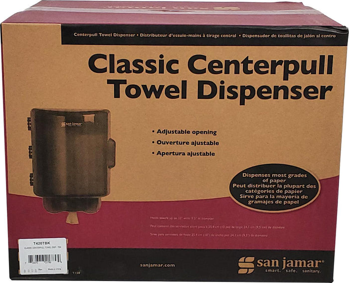 San Jamar - Centre Pull Dispenser - T420TBK