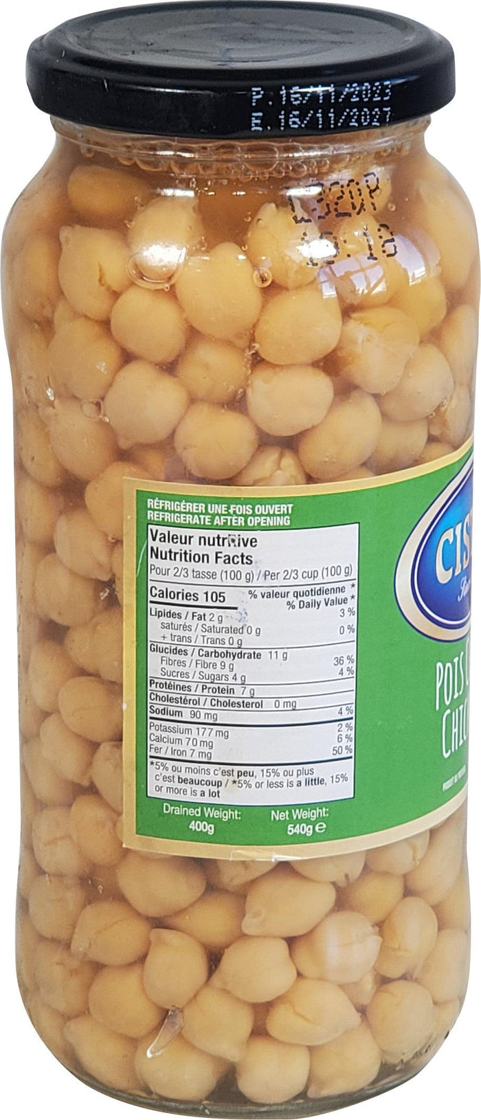 Cister - Chick peas