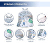 Spartano Industrial Garbage Bags - Clear, 35