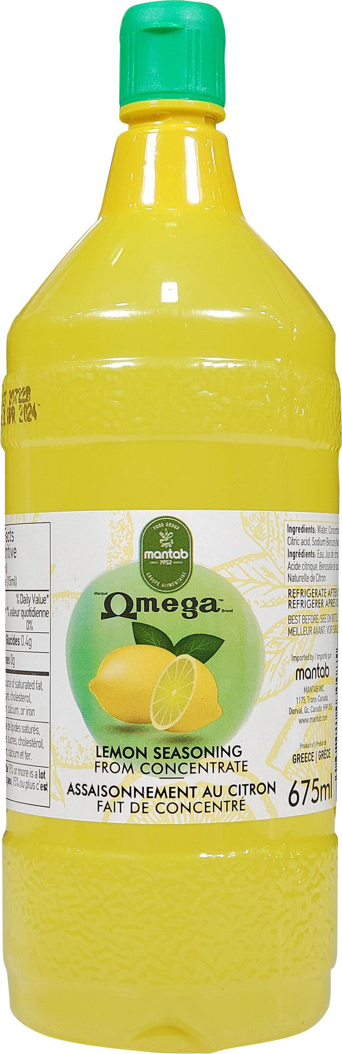 Omega - Lemon Seasoning