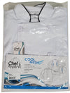 Spirito - Mesh Chef Jacket W/ Vent L/S XS-XL - White - BG21821