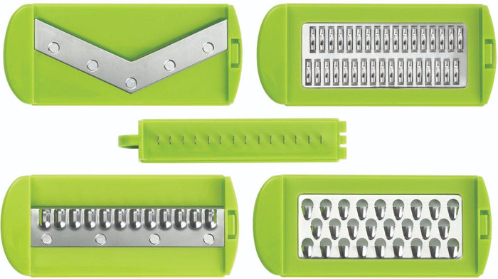 Starfrit - Mandoline Slicer - 5 Blades - Green/White