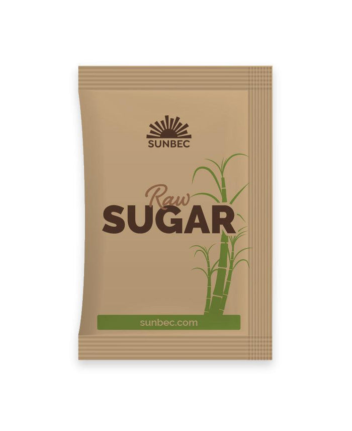 Sunbec - Portions - Raw Sugar - Brown - 3.5g - 1000 ct