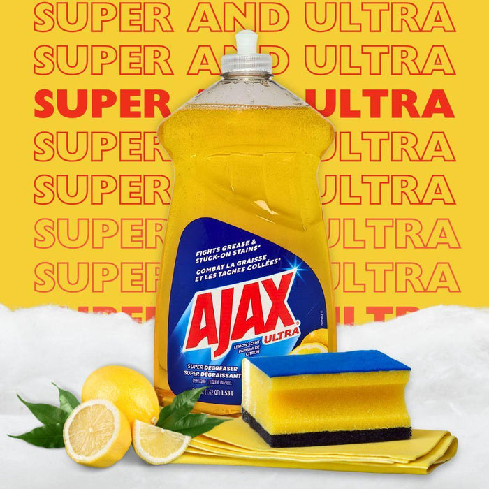 Ajax Ultra - Dishwash Liquid – Lemon