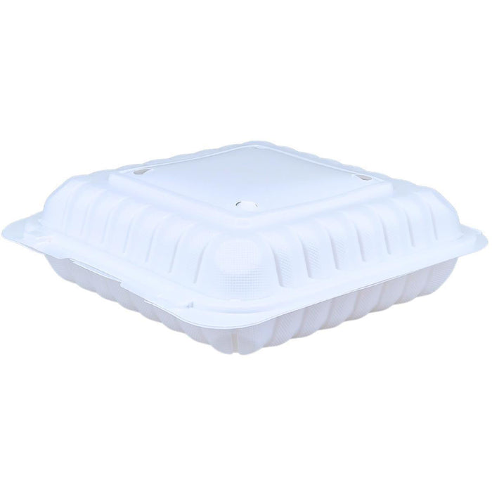 Eco-Craze MFPP Clamshell Container 9x9x2.6