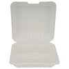 Eco-Craze MFPP Clamshell Container 9x9x2.6