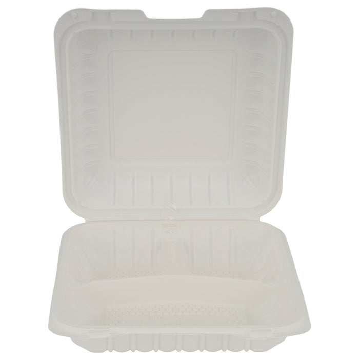 Eco-Craze MFPP Clamshell Container 9x9x2.6