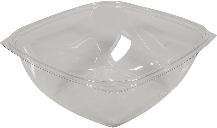 CLR - ParPak - Plastic Square Bowl - Medium - 48oz - 5E050A-PD-1-C