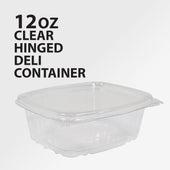 Genpak - Hinged Deli Container - Clear - 12oz - AD12