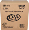 D&W - Salad Bowl Lid - 160oz - Clear - CL5160LD