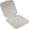 Eco-Craze - 6x6 Bagasse Clamshell Container