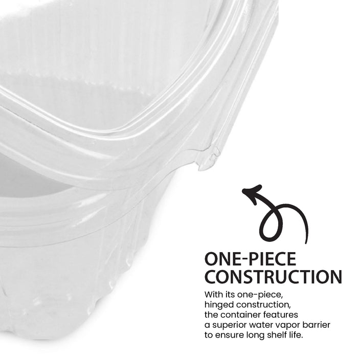 Genpak - Hinged Deli Container - Clear - 6oz - AD06