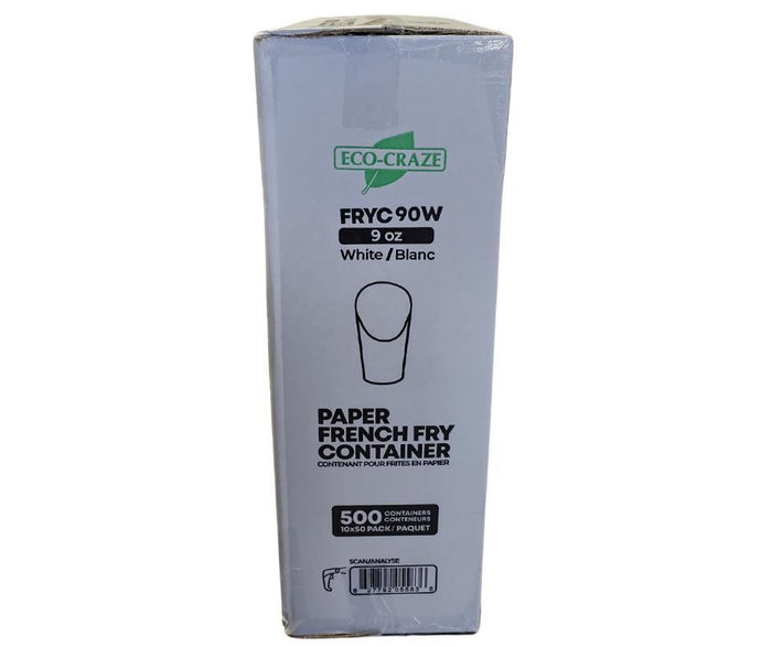Eco-Craze - 9 oz French Fry Container