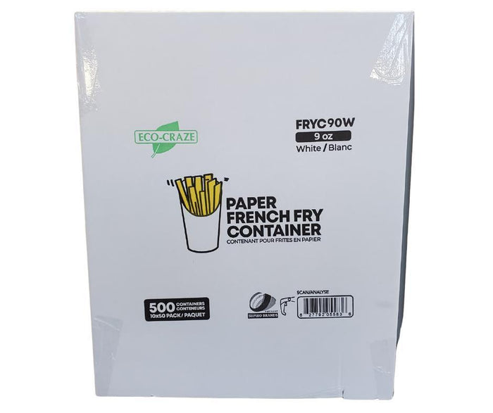 Eco-Craze - 9 oz French Fry Container