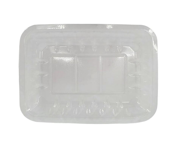 HQ2 - Clear Plastic Meat Tray - #2