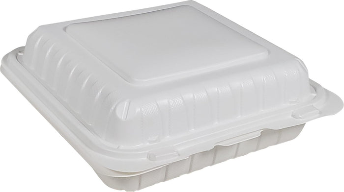 Eco-Craze - MFPP Clamshell Container - 8x8x2.8