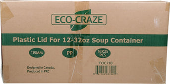 CLR - Eco-Craze - 12-32oz PP Soup Cup Lid