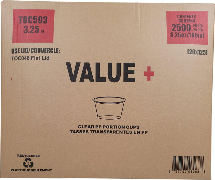 CLR - Arrow - Portion Cups - 3.25oz