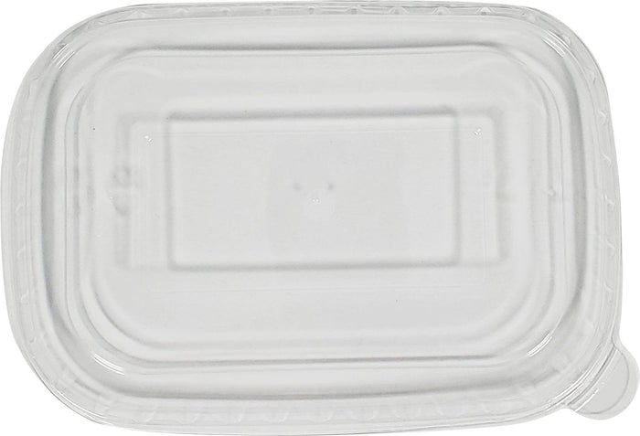 Eco-Craze - PET Rectangular Lid - fits 500/750/1000ml Paper Container - SRL-500