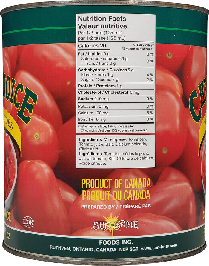 Chef's Choice - Diced Tomatoes