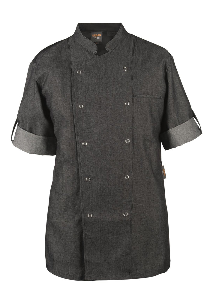 Spirito - Denim Roll Up Sleeve Grey - M - UT17129