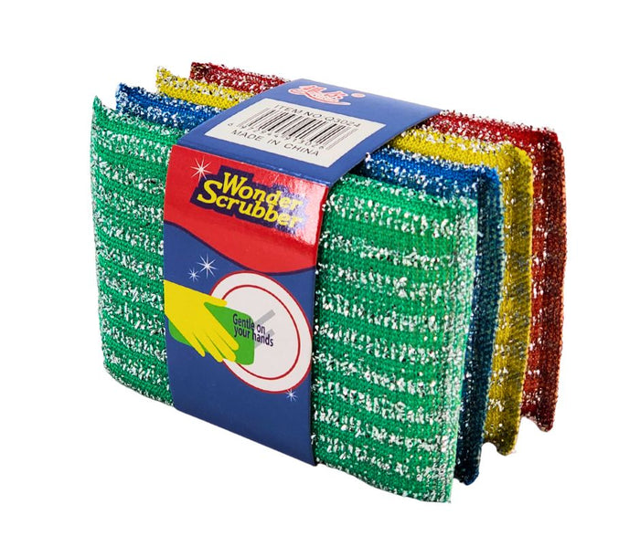 XC - Yiwu - Cleaning King Wonder Scrub Multi Colour
