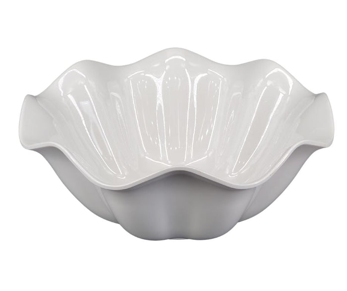 Melamine Flower Bowl - White - 12.2