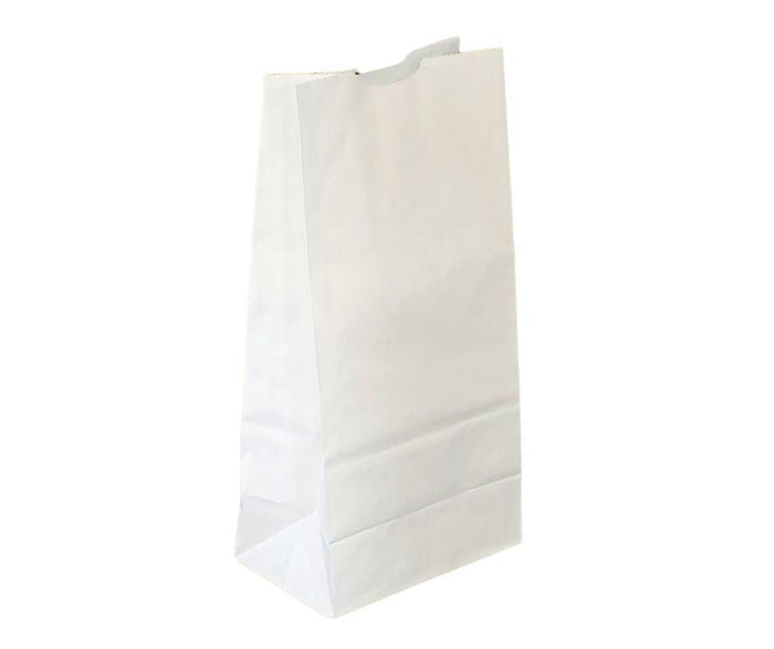 Paper Bags - White - #8 - Made in Canada