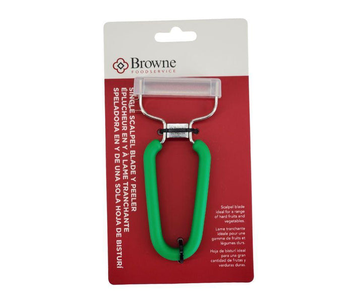 Y Peeler - Single Side Scalpel, Green 08/30