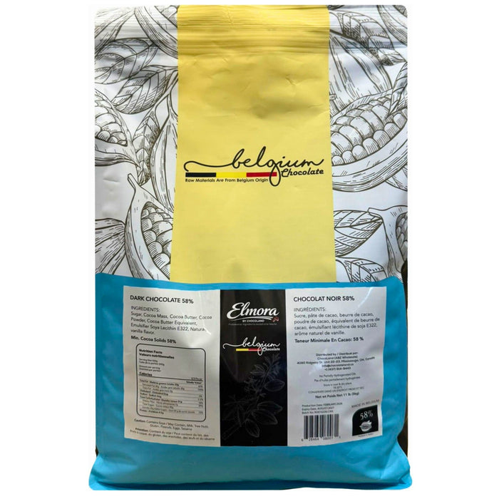 Elmora - Belguim Dark Chocolate 58%