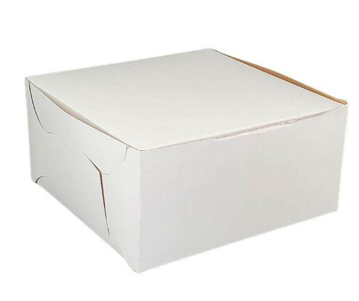 EB - White Cake Boxes - 10x10x5