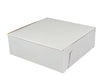 EB - White Cake Boxes - 10x10x3½