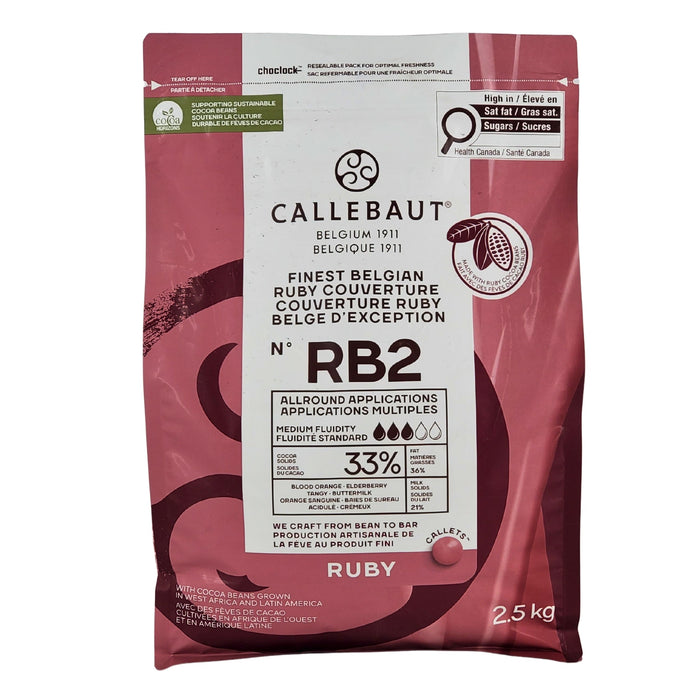 Callebaut - Ruby Callet - 2.5kg