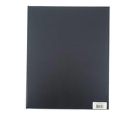 Menu Cover - Black - 8.5x11