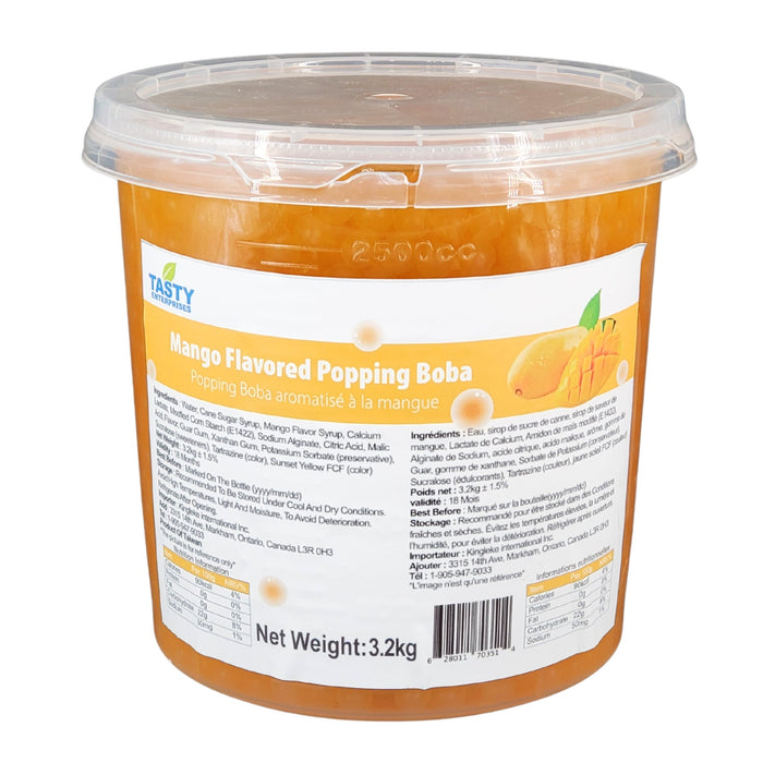 Tasty - Mango Flavored Popping Boba