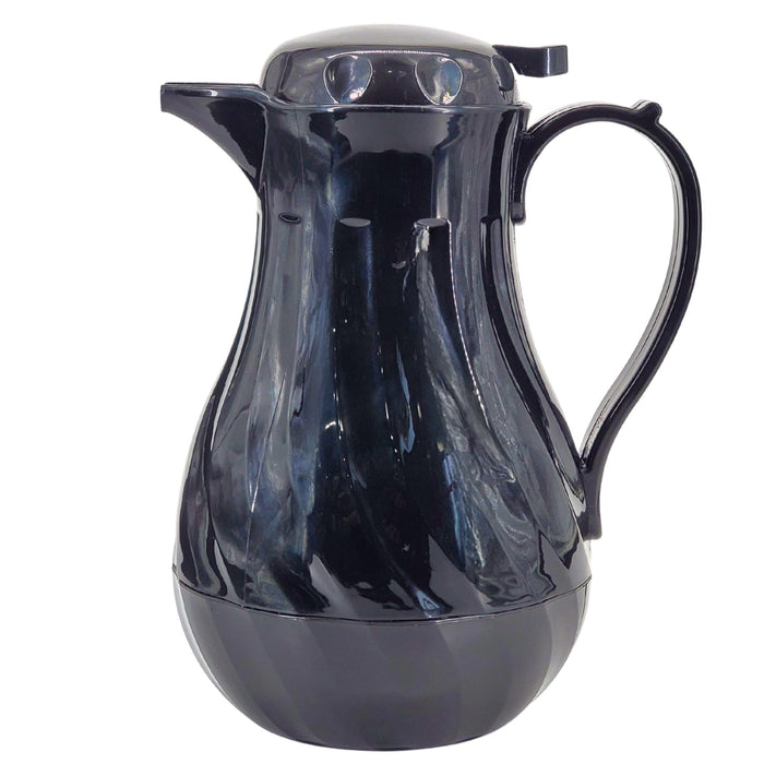 Beverage Server - 42oz - Insulated - Plastic - Black