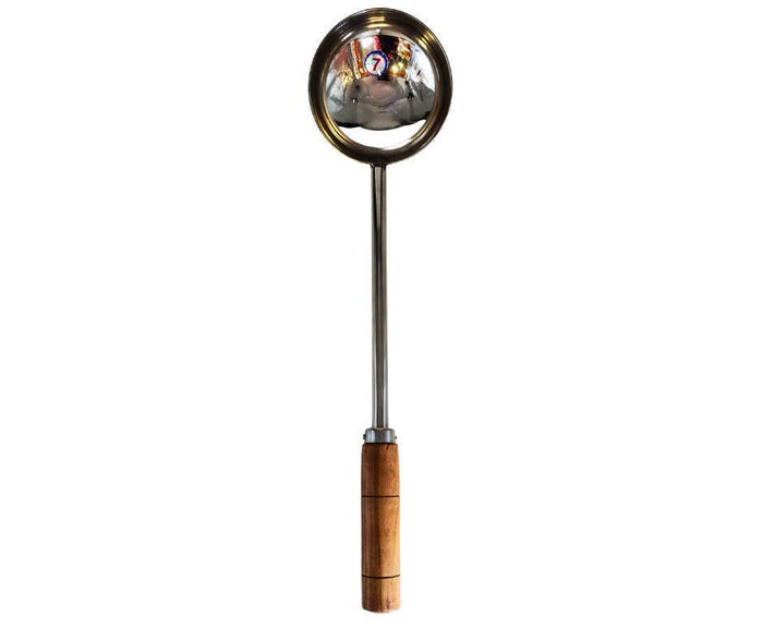 Ladle w/Wooden Handle #7