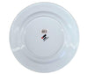 Pro-Kitchen Ribbed Ceramic Round Plate - 10.6