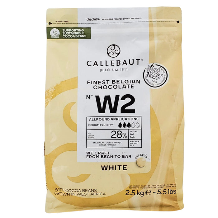 VSO - Callebaut - White Chocolate Callets
