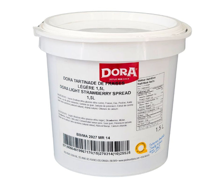 Dora - Light Strawberry Spread With Pectin