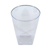 10oz square bottom cup - Clear - CS10