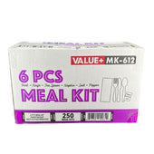 Value+ - Cutlery Kit - K/F/WN/N/S&P - Heavy - White - MK-612