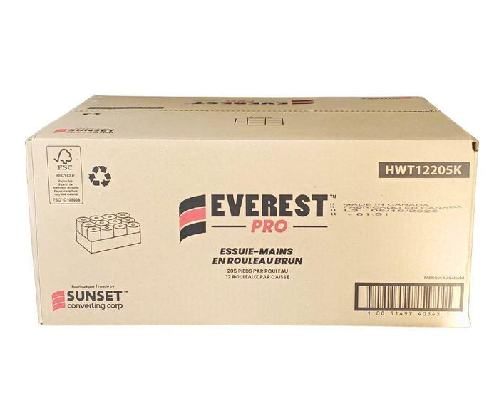 Everest Pro - Kraft Paper Hand Towel - 205 - HWT12205K