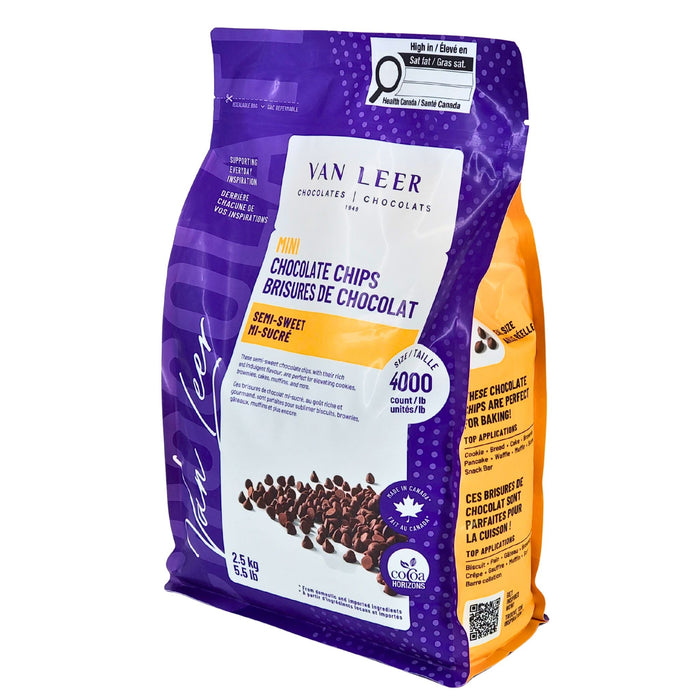 Van Leer - Dark Chocolate Delight - Baking Chip - 2.5 kg