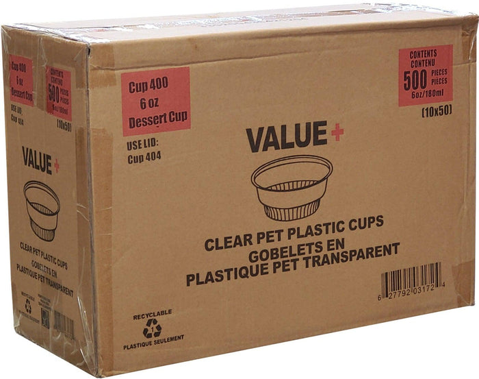 Value+ - Dessert Cup - 6 oz (PET)